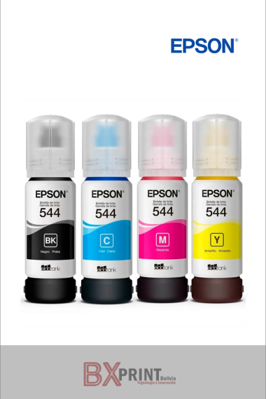 KIT TINTA EPSON 544 65ML  (CMYK)