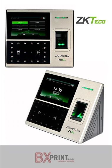 BIOMETRICO UFACE 800 PLUS ZKTECO