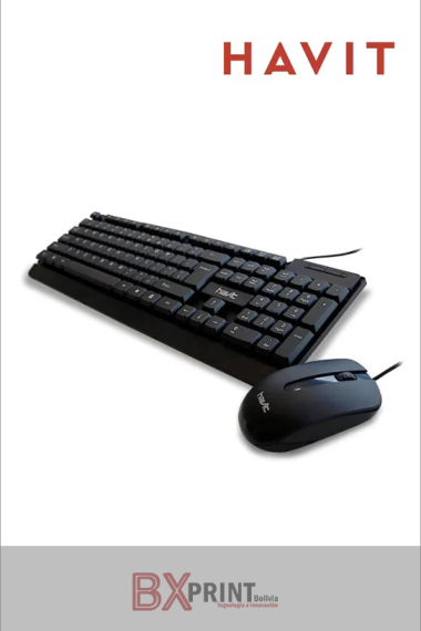 HAVIT COMBO TECLADO+MOUSE ESTANDAR USB KB272CM
