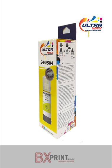 TINTA GENERICA PARA IMPRESORA EPSON 70ML 544 (YELOW) ULTRAMAX