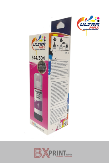 TINTA GENERICA PARA IMPRESORA EPSON 70ML 544 (MAGENTA) ULTRAMAX