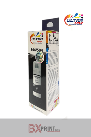 TINTA GENERICA PARA IMPRESORA EPSON 70ML 544 (BLACK) ULTRAMAX