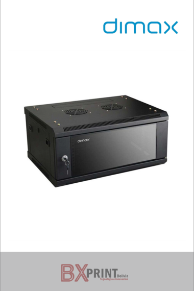 DIMAX GABINETE DE 4U SOHO 19"-450 MM PROFUNDIDAD-246 MM ALTURA* DESMON