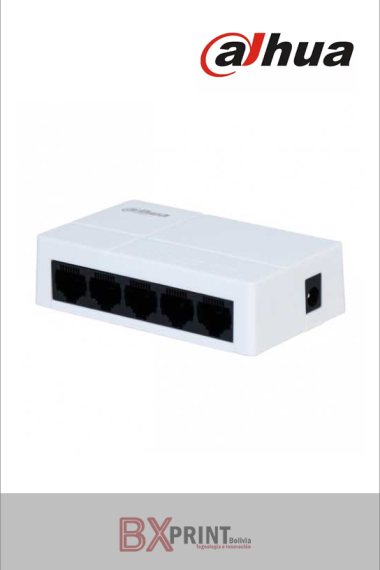 DAHUA SWITCH GIGA 5 PUERTOS 10/100/1000