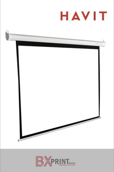 HAVIT PANTALLA DE PROYECCION DE 100" ELECTRICA