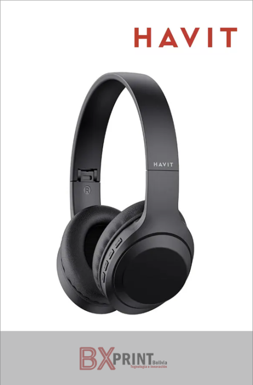 HAVIT AUDIFONO INALAMBRICO NEGRO H628