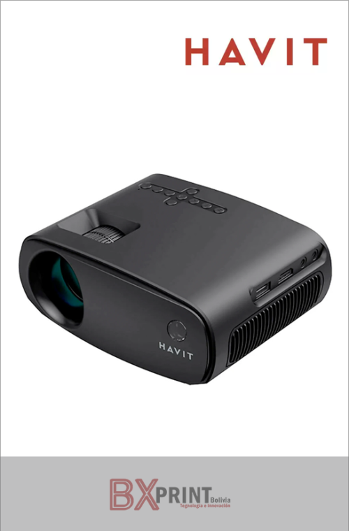 HAVIT PROYECTOR NEGRO PJ207