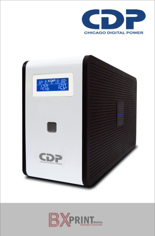 CDP 1000VA - 500W UPS SMART 10 TOMAS