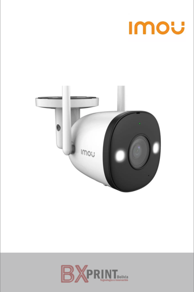 CÁMARA TIPO BALA BULLET 2E 3MP FULL COLOR MOD 3H0WF IMOU