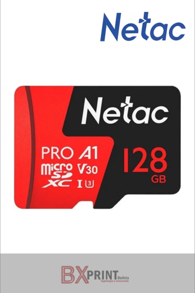 NETAC MEMORIA MICRO SD DE 128 GB EXTREME PRO