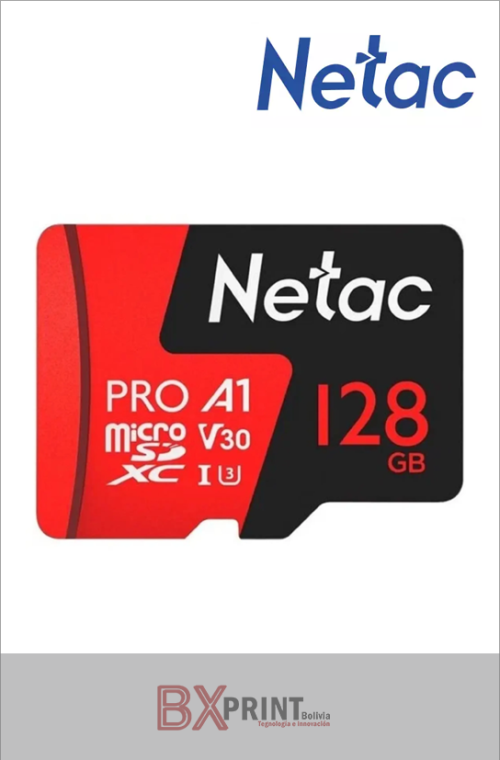 NETAC MEMORIA MICRO SD DE 128 GB EXTREME PRO