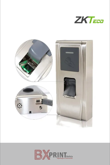 CTRL ACCESO MA300, HUELLA  RFID + POWER SUPPLY ZKTECO