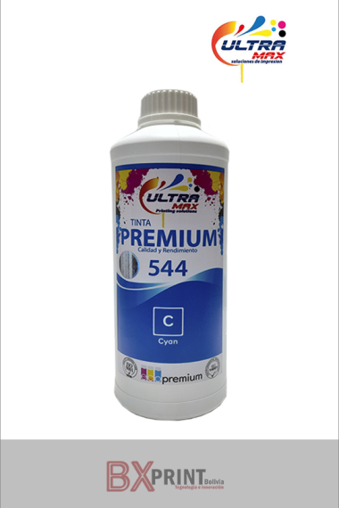 TINTA PARA IMPRESORA EPSON DE 1000 ML 544 (CYAN) GENERICA ULTRAMAX