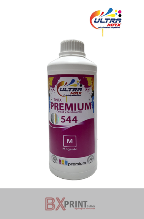 TINTA PARA IMPRESORA EPSON DE 1000 ML 544 (MAGENTA) GENERICA ULTRAMAX