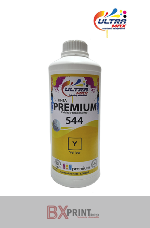 TINTA PARA IMPRESORA EPSON DE 1000 ML 544 (YELOW) GENERICA ULTRAMAX