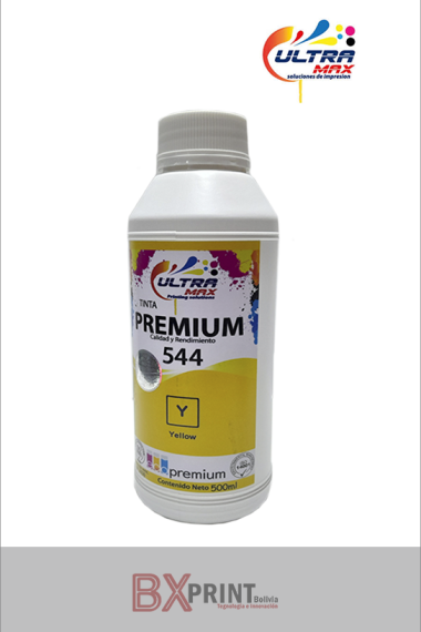 UMAX TINTA PARA IMPRESORA EPSON DE 500 ML 544 (YELOW) GENERICA ULTRAMAX