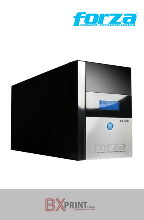 FORZA UPS INTERACTIVO 2200VA/1200W 8 SALIDAS
