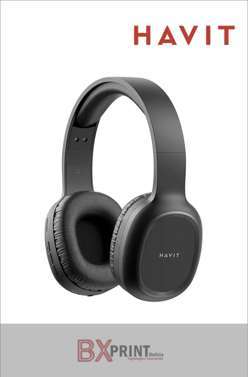 AUDIFONOS BLUETOOTH 5.1 COLOR NEGRO HAVIT