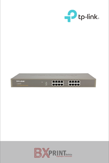 SWITCH DE 16 PUERTOS GIGABIT RACKEABLE