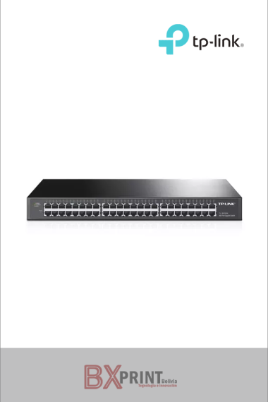 SWITCH DE 48 PUERTOS GIGABIT RACKEABLE