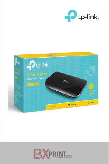 TP-LINK SWITCH 8 PUERTOS GIGABIT DESKTOP